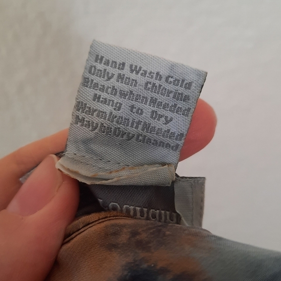 Soft Surroundings Tie Dye Silk Waterfall Kimono XLP - Picture 5 of 5